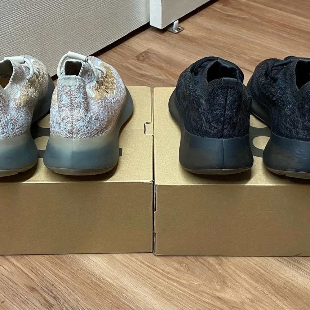 Adidas Yeezy Boost 380 Pepper And Onyx Sneaker Bundle Women’s Size 7.5